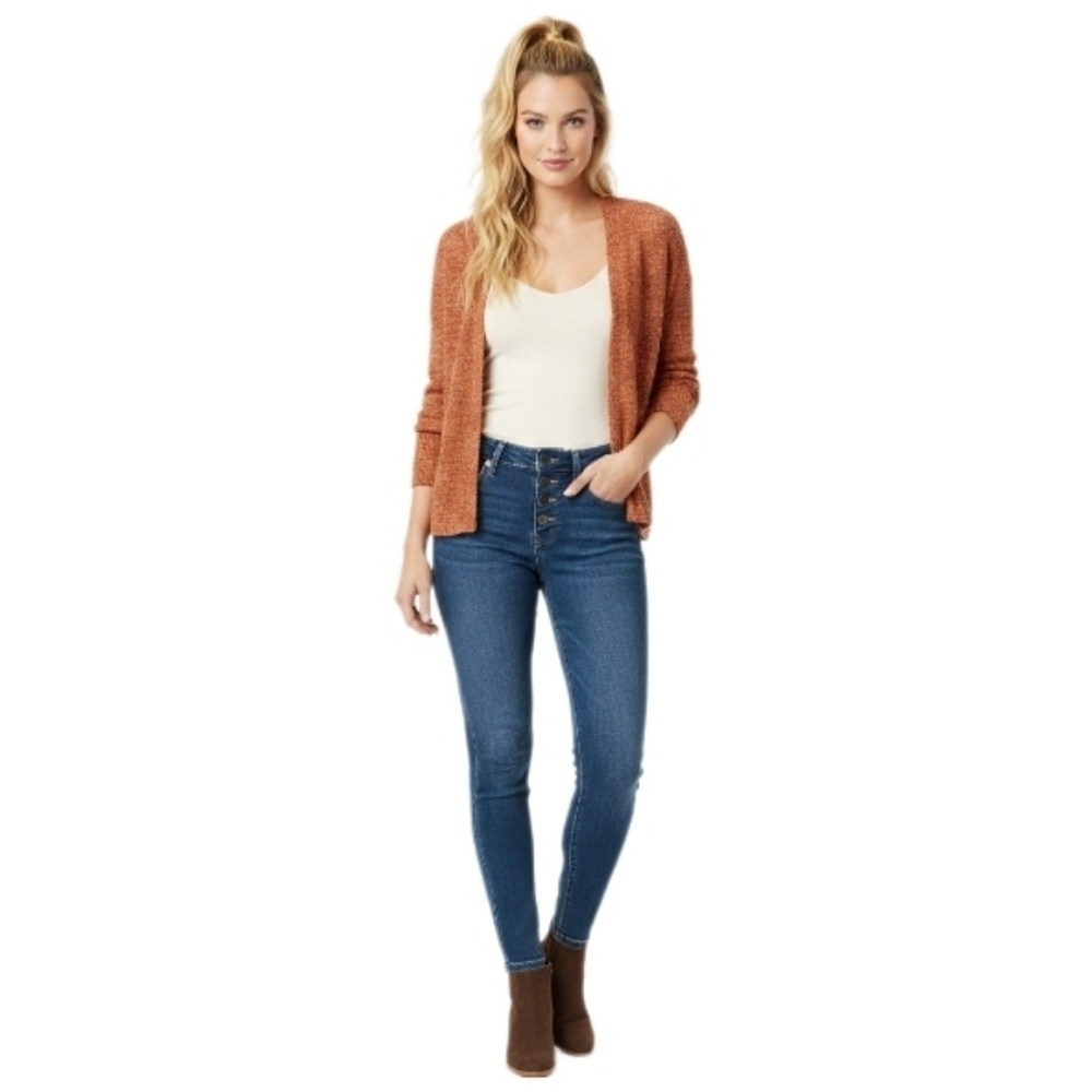 Lucky Brand Dark Wash Skinny Jeans Size 0 - Picture 2 of 12